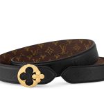 LV Flowergram Round 30mm Reversible Belt - Image 4